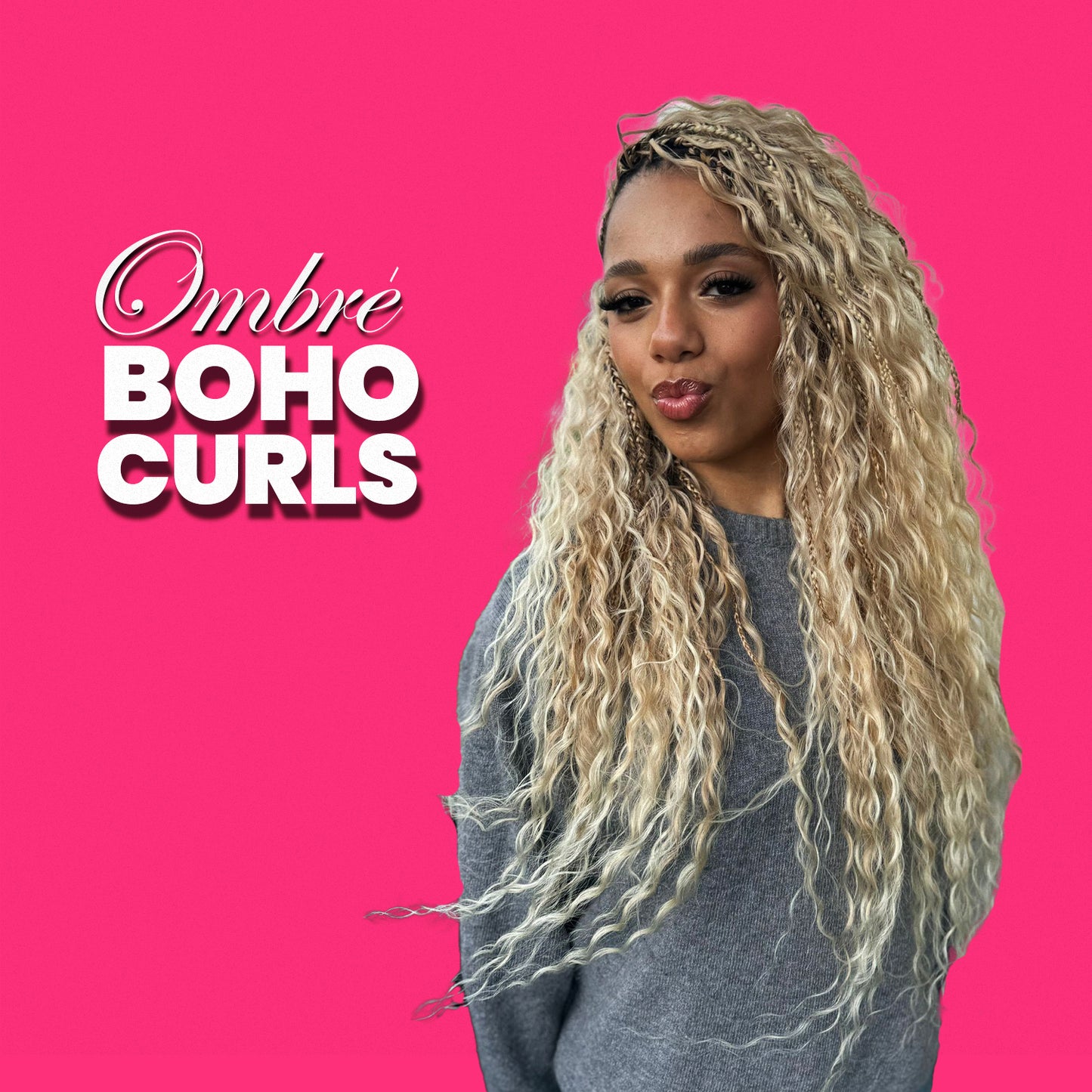 SIGNATURE OMBRE CURLY BOHO HAIR