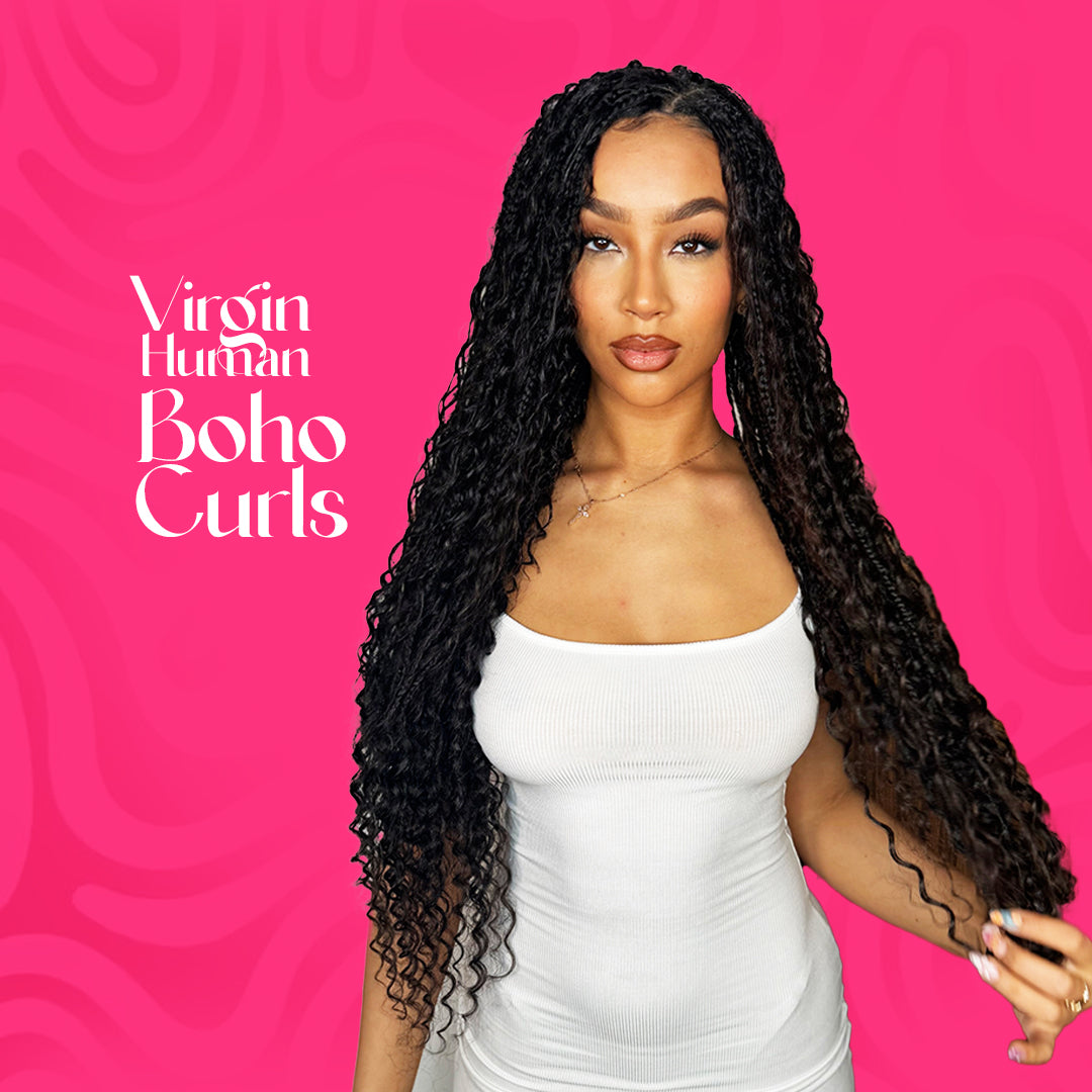 VIRGIN HUMAN CURLY BOHO