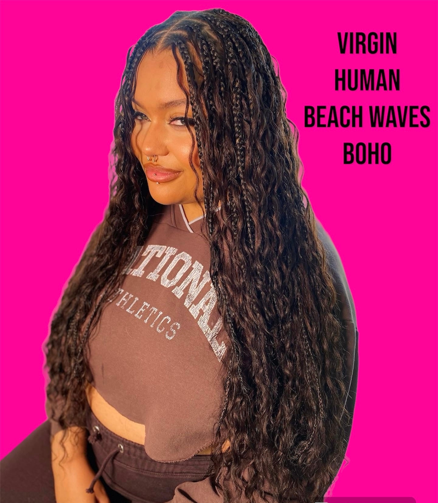 VIRGIN HUMAN BEACH WAVES BOHO