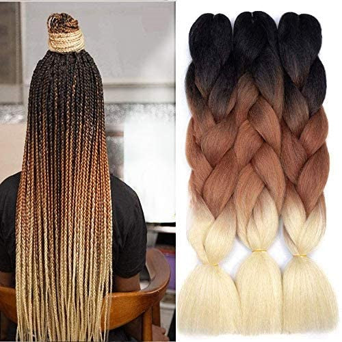 OMBRE BRAIDING HAIR- MULTICOLOUR